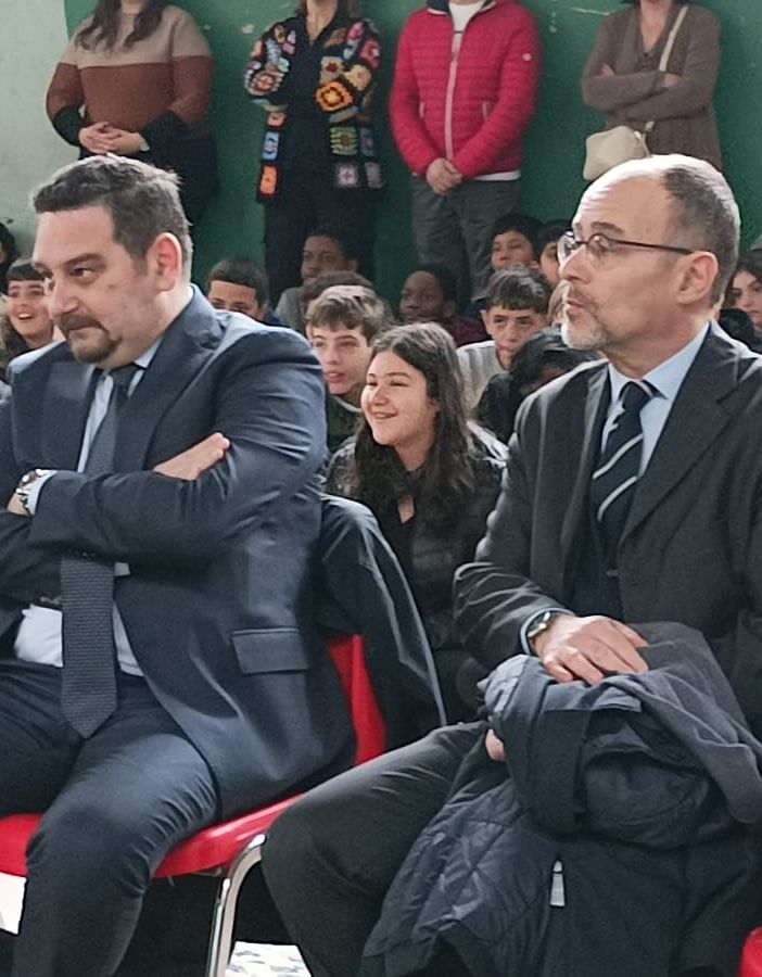 Visita del ministro dell'Istruzione Giuseppe Valditara a due scuole di Novara. FOTO