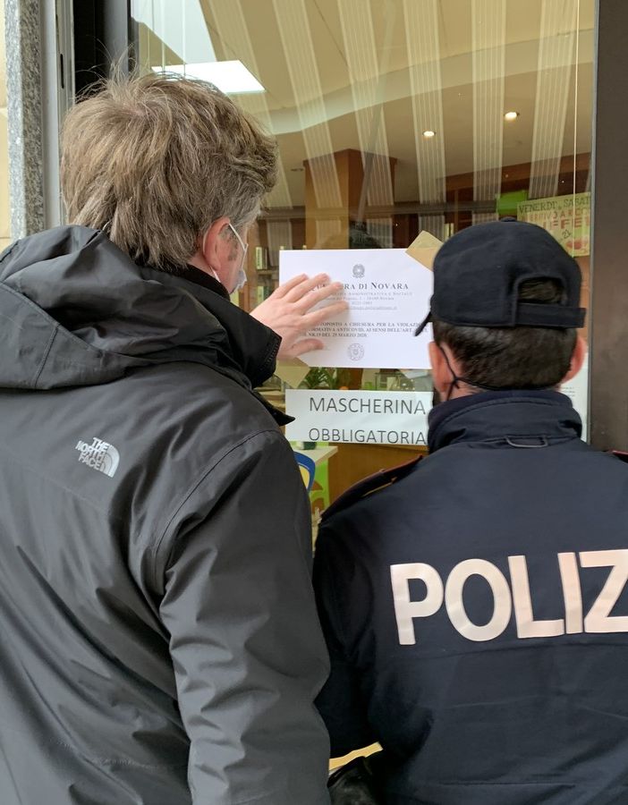 Violazione norme anti Covid, chiuso un bar in corso Risorgimento