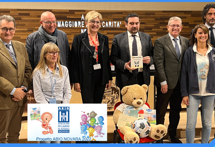 ABIO promuove la lettura, il colore e il gioco in Pediatria
