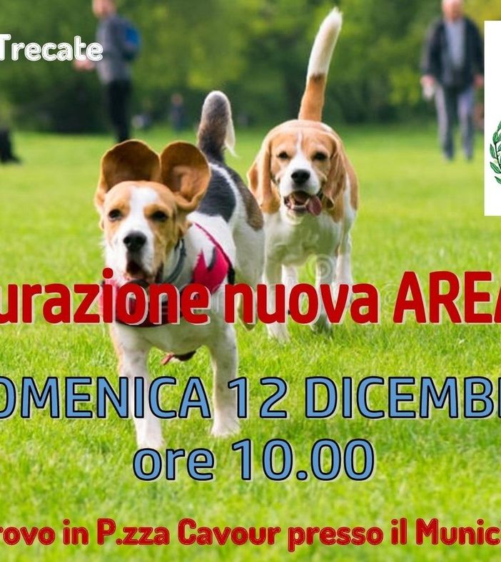 Domani l’inaugurazione dell’area cani a Trecate