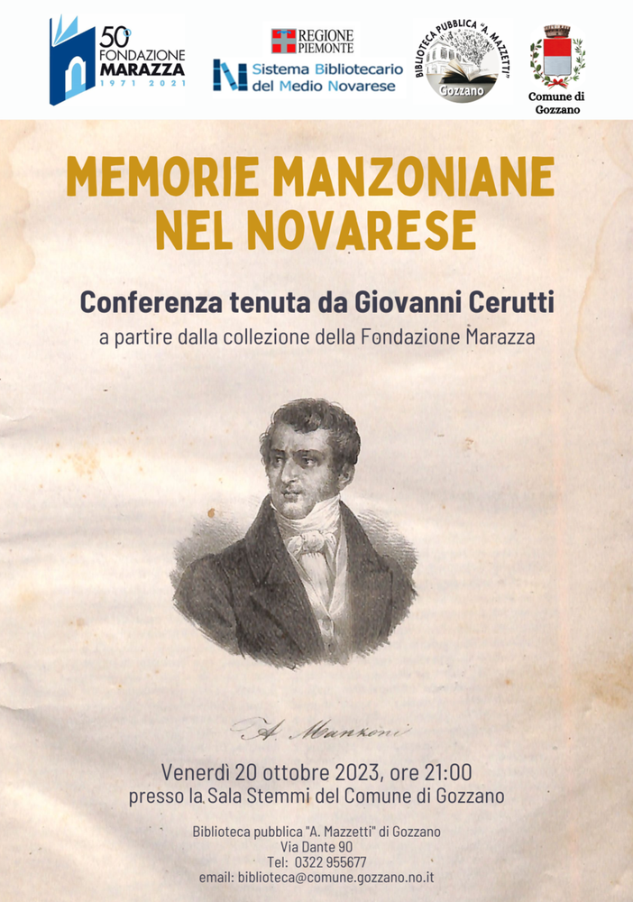 Memorie manzoniane nel novarese