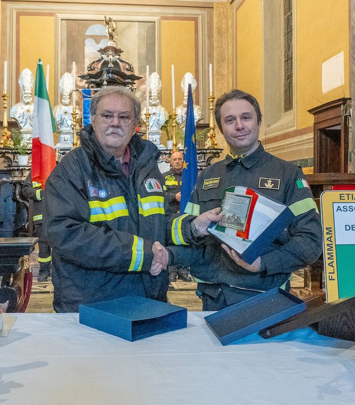 Trent’anni per l’associazione nazionale vigili del fuoco di Novara