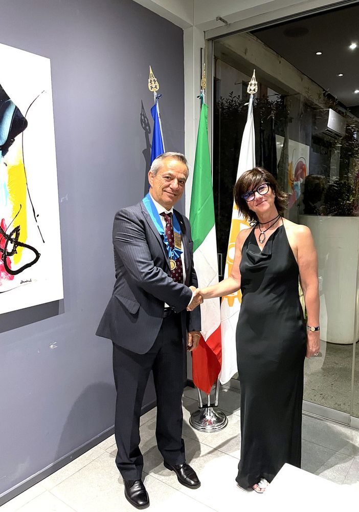 Massimo Moroni è il nuovo presidente del Rotary Novara San Gaudenzio