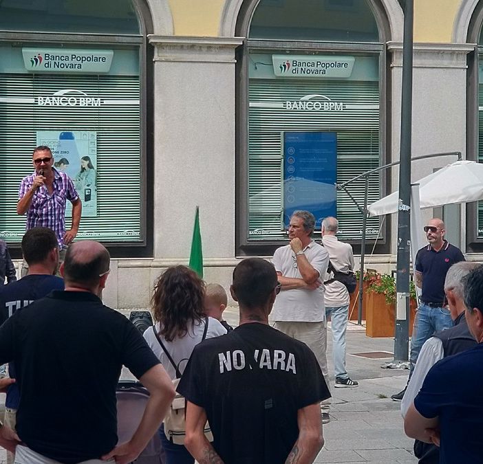 Centro storico blindato questa mattina a Novara