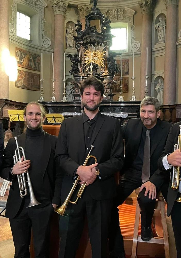 Novarien Trumpets Ensemble in concerto alla Basilica di San Gaudenzio