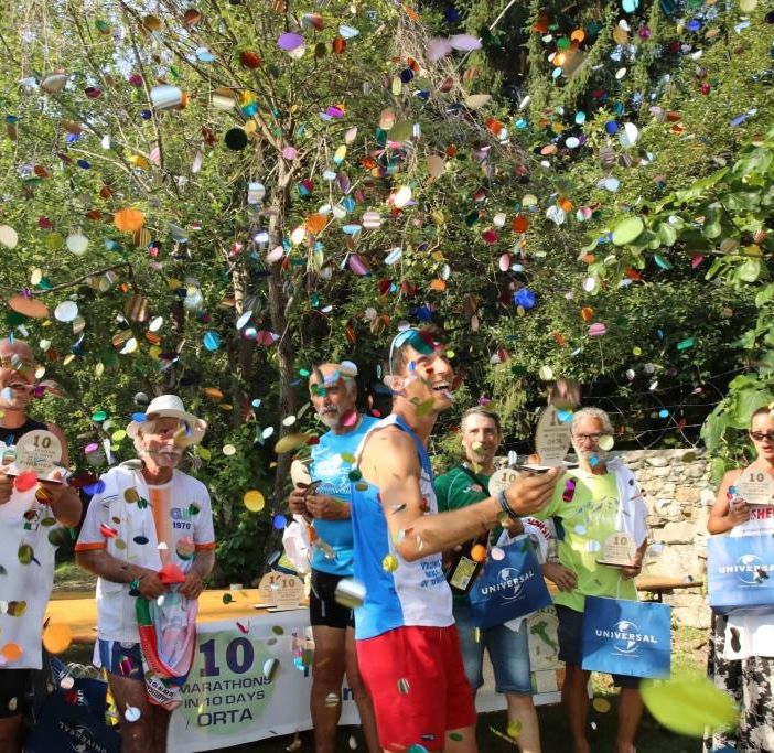 Orta 10in10: Giorgio Calcaterra trionfa nei 50 km