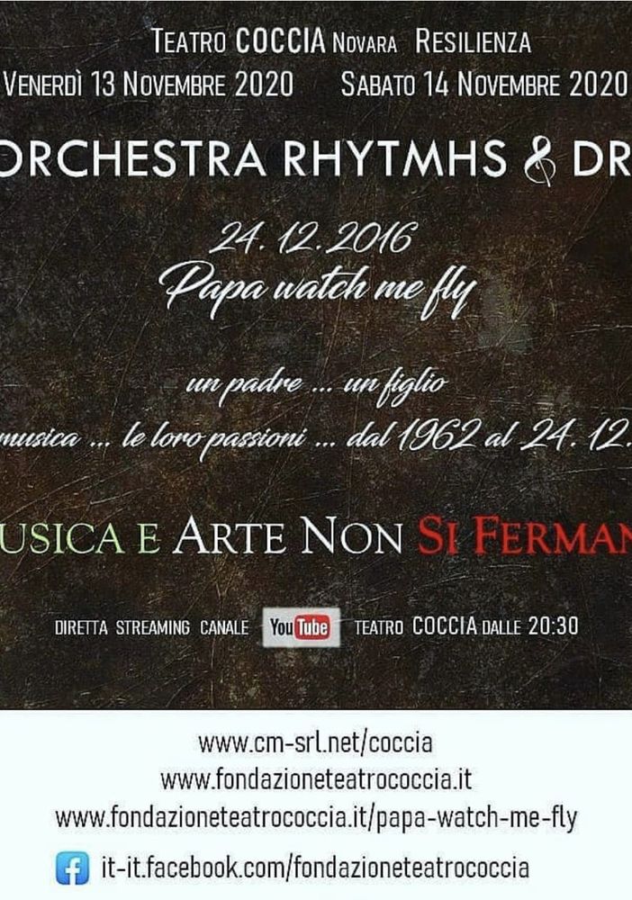 La Fondazione Teatro Coccia riparte dallo streaming