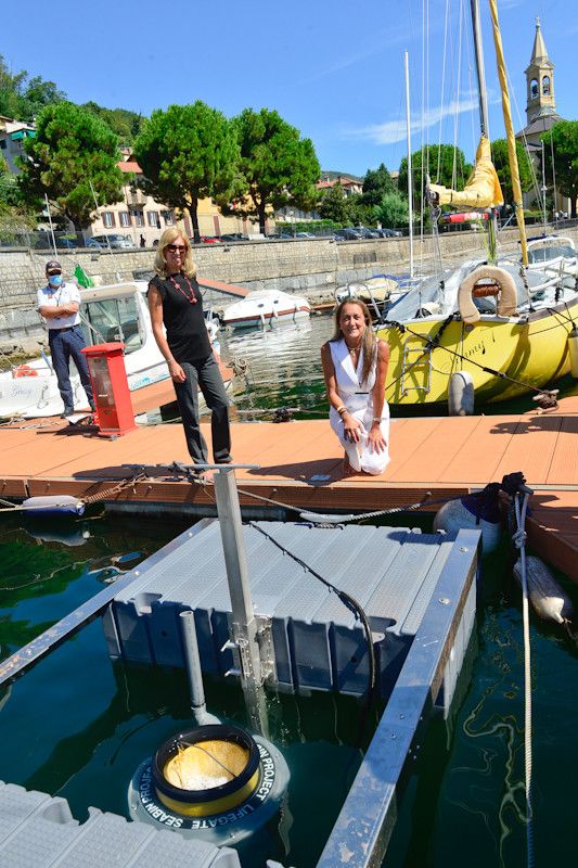 Coop e LifeGate posizionano un Seabin nel Lago Maggiore per recuperare la plastica dalle acque