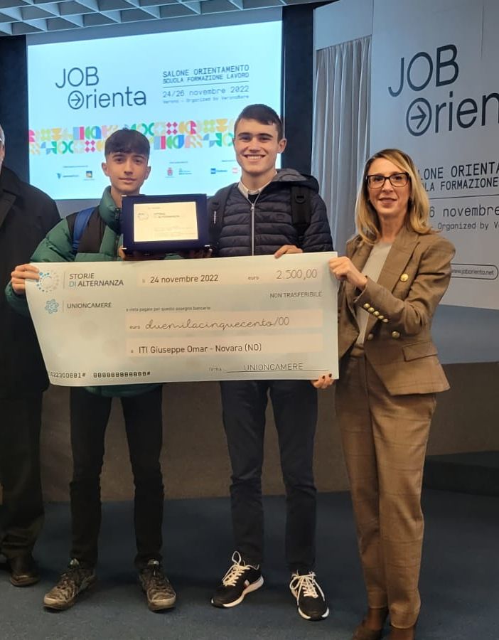 'Storie di alternanza', l’istituto 'Omar' di Novara primo premio nella selezione nazionale