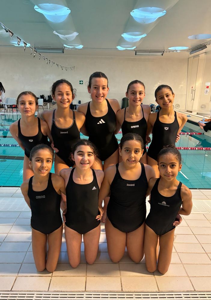 L'esordiente Demetra Giampietro (Libertas Nuoto Novara) campionessa regionale di sincro