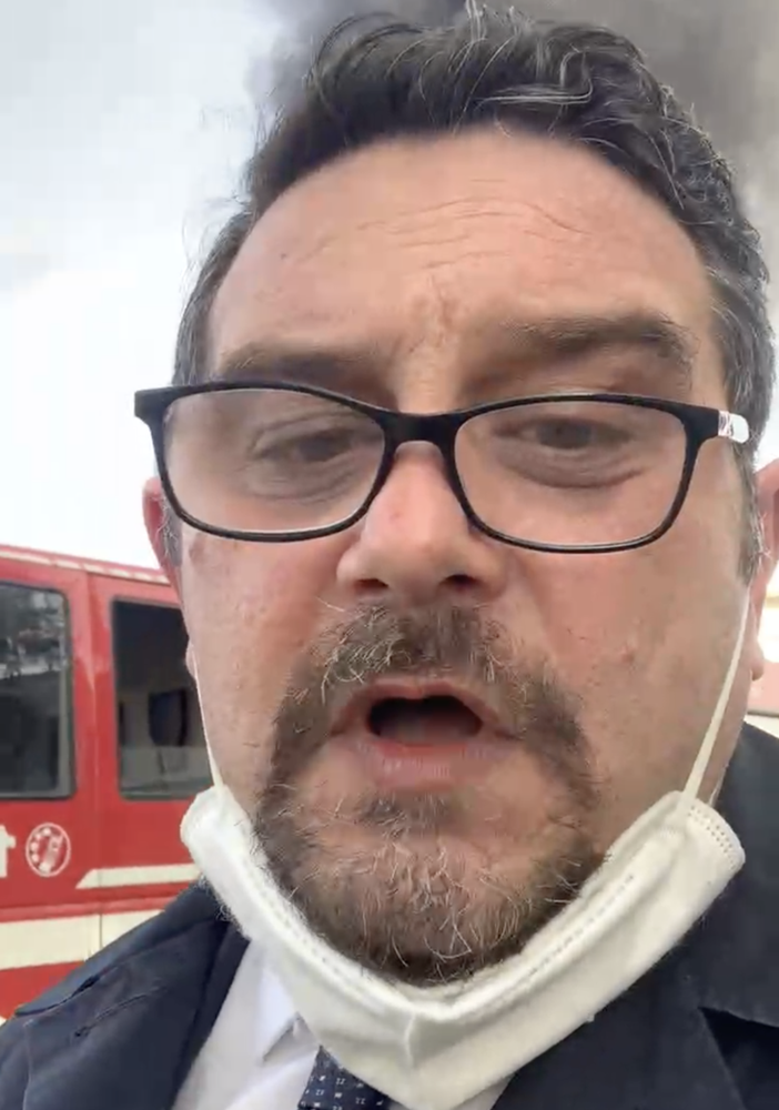 Canelli: &quot;Incendio domato, siamo in attesa delle analisi dell'Arpa&quot; VIDEO