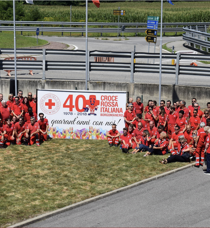 Numeri e volontari della Croce Rossa Italiana a Borgomanero nel 2022