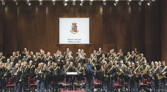 La Banda musicale della Polizia di Stato al Teatro Coccia