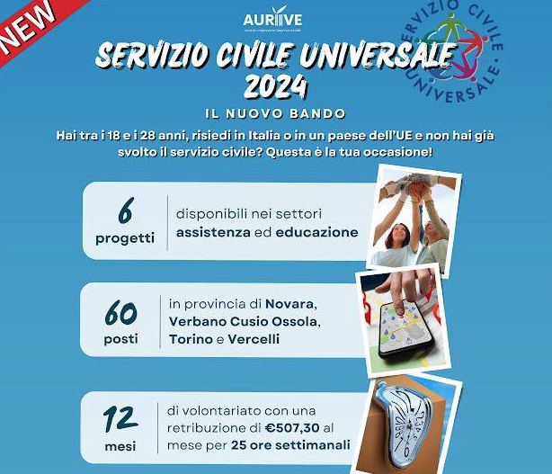 Servizio civile universale 2024: prorogato il termine di presentazione delle domande