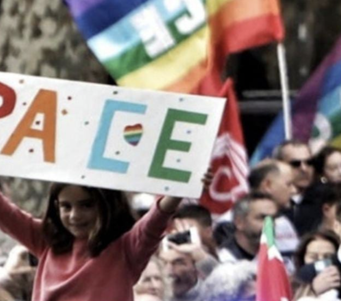 Flashmob per la pace: un segno contro la guerra