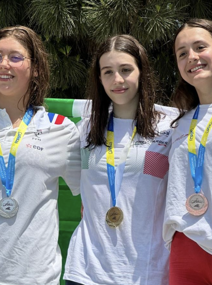 Angelica Piacentini (Libertas Nuoto Novara) campionessa europea nei 100 stile libero “ragazze”