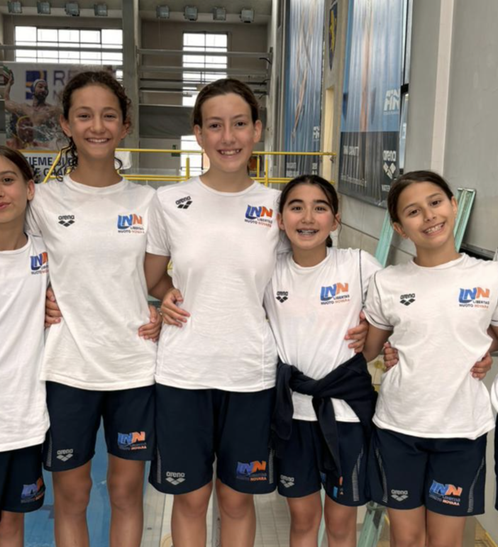 Tre titolo ai regionali per la Libertas Nuoto Novara