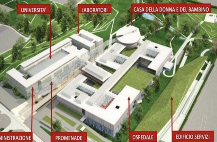 Città Salute di Novara, bando di gara prorogato