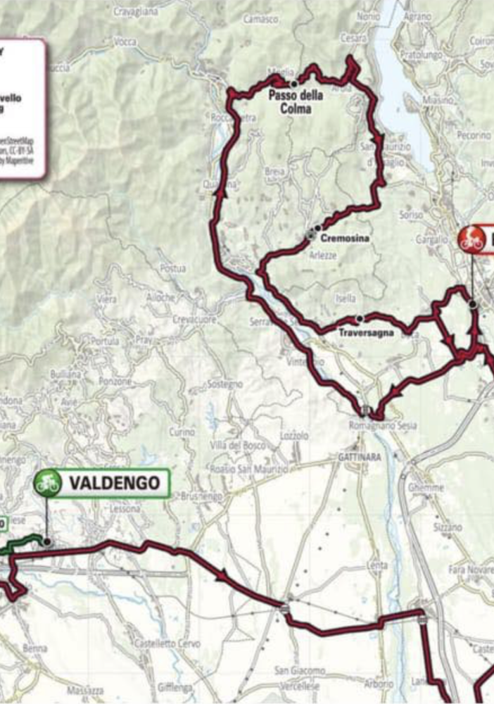 “Gran Piemonte”: chiusure stradali a Romagnano Sesia per la gara ciclistica del 10 ottobre
