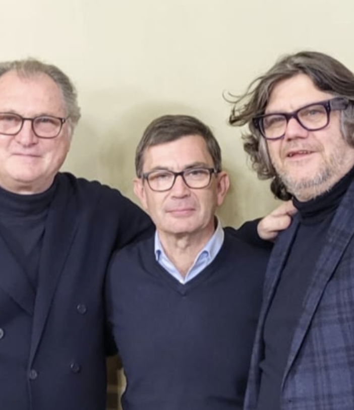 Nella foto da sinistra: Maurizio Grifoni, Giacomo Ferraris e Andrea Ferri