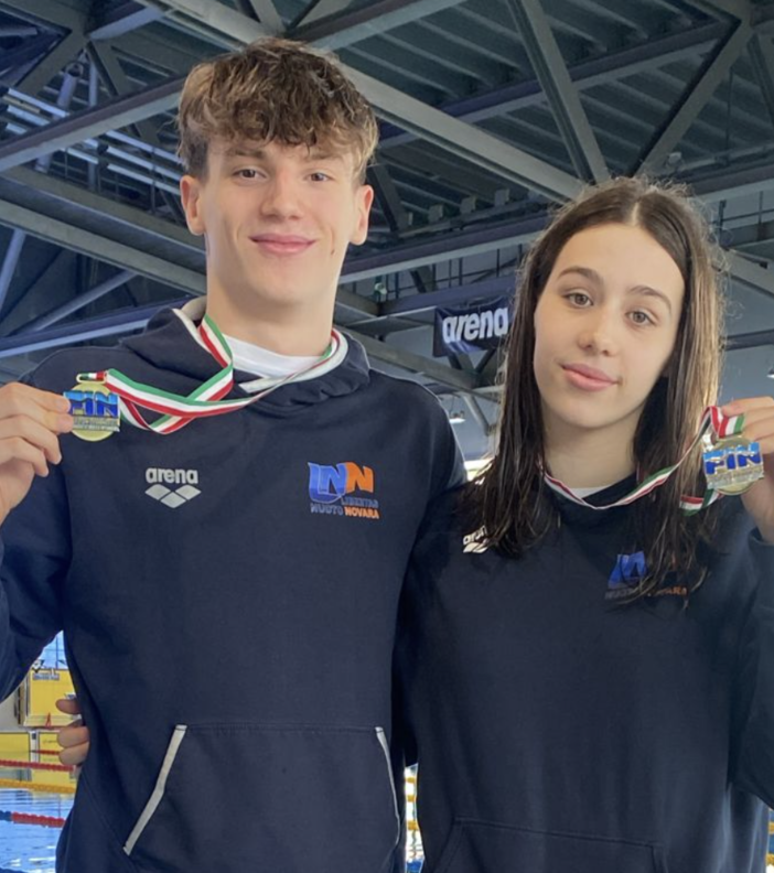 Settimo posto per la Libertas Nuoto Novara al campionato regionale invernale di nuoto