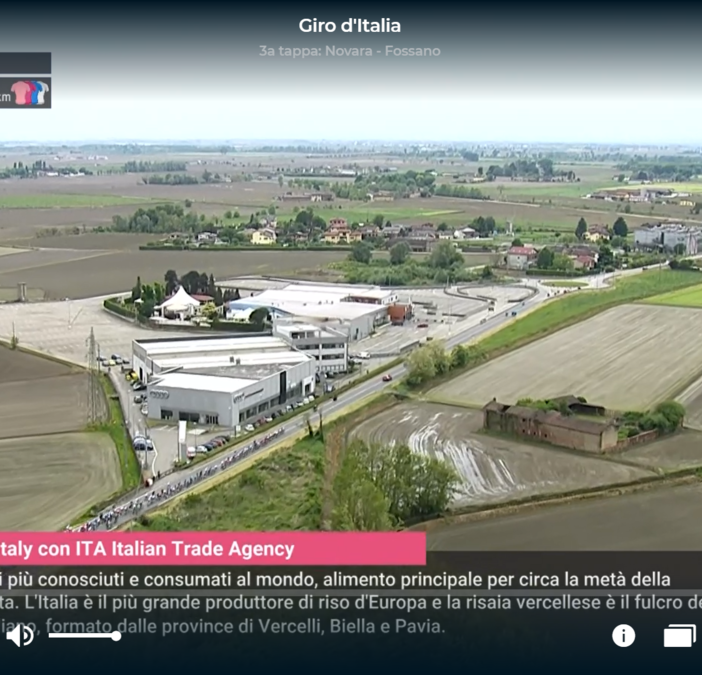 Giro d’Italia: Novara città di tappa, dimenticata nelle didascalie Rai