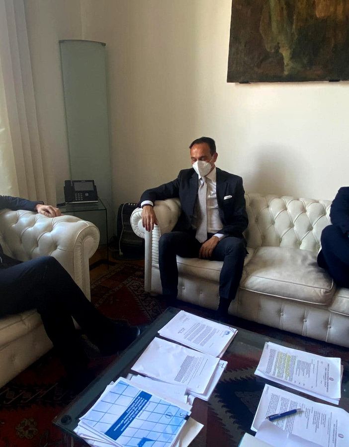 Città della salute, Cirio e Lanzo a Roma hanno incontrato Speranza