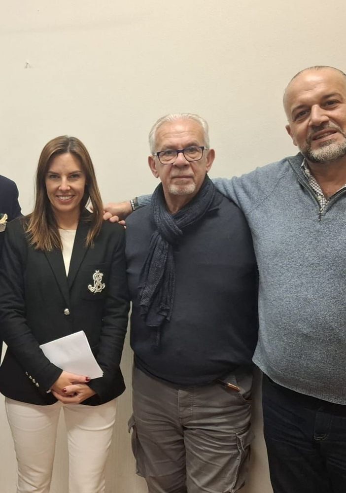 Nella foto: Tovaglieri con Picozzi, Palmieri e Strozzi
