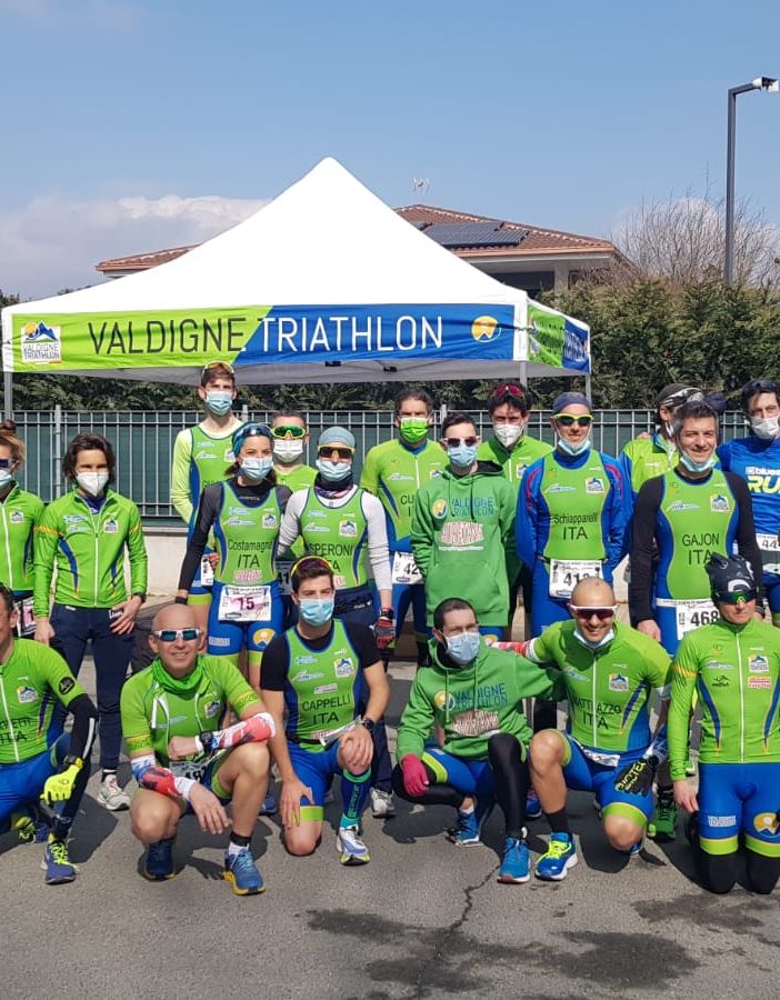 Forte partecipazione e ottimi risultati dei biellesi di Valdigne Traithlon nel Duathlon di Circuito Nazionale di Santena (TO)