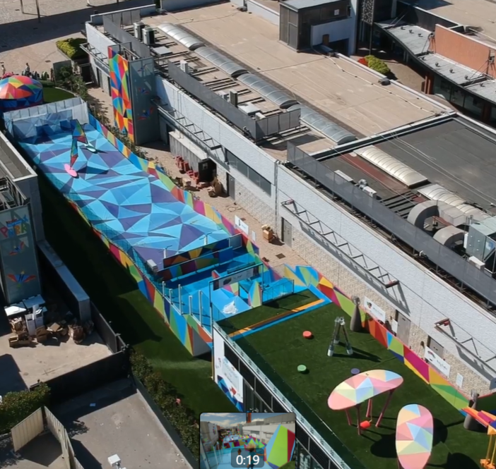 Aperto il parco ludico motorio realizzato da Kinder Ferrero all’Outlet di Vicolungo