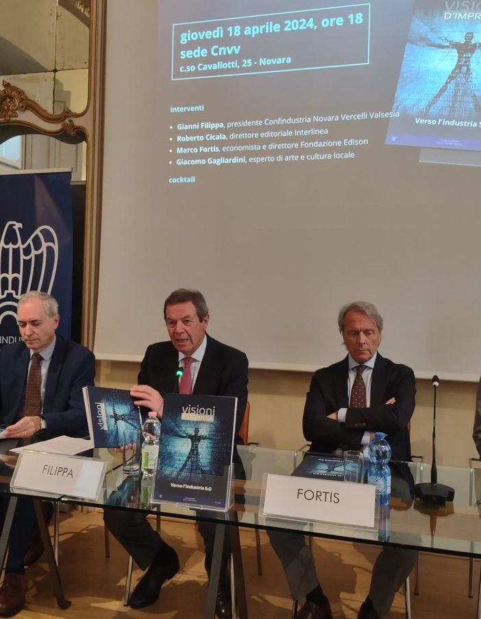 Nasce &quot;Visioni d'impresa&quot;, il primo magazine di Confindustria Novara Vercelli Valsesia