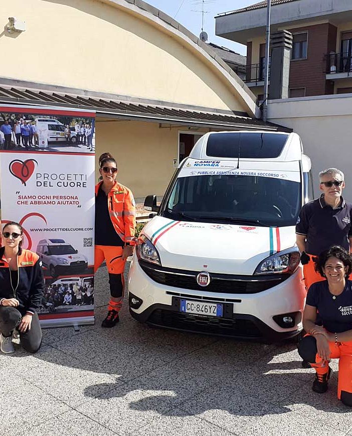 Prendersi cura di chi ha bisogno diventando volontari di Novara Soccorso
