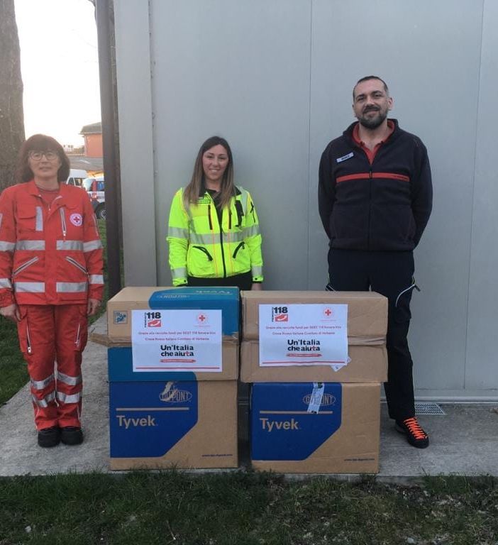 Importanti donazioni per il 118