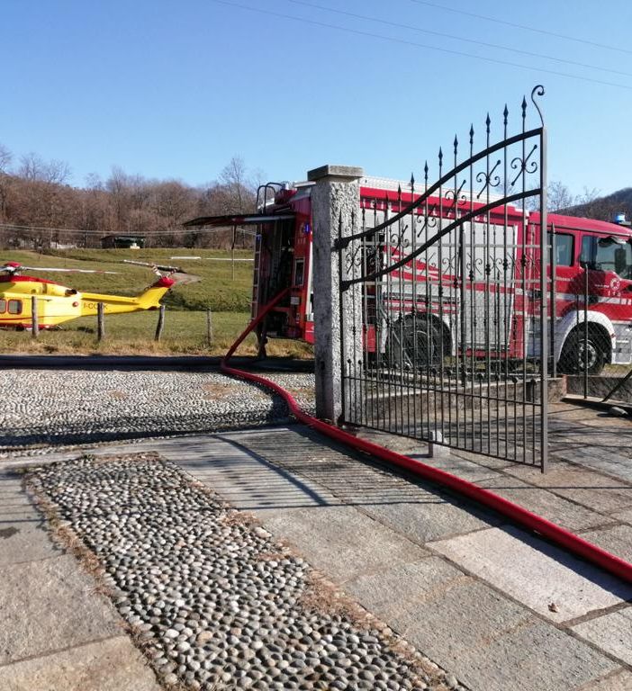 Esplode una bombola di gas, ustionato gravemente un uomo