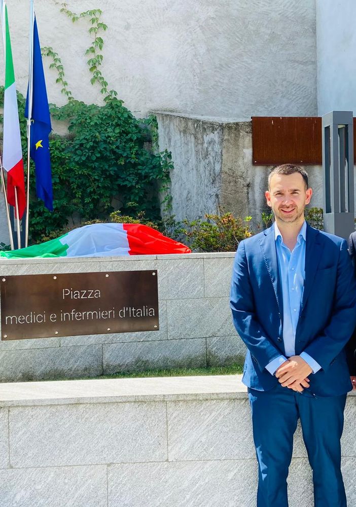 A Meina una piazza intitolata ai “Medici e infermieri d’Italia”
