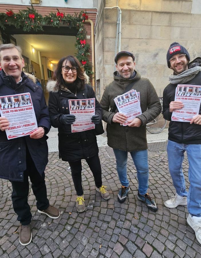 Sicurezza nelle scuole: Cgil Novara e VCO sensibilizzano studenti e cittadinanza
