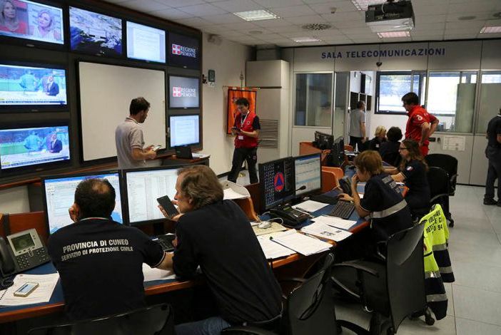 Allerta arancione in Piemonte: La Regione attiva la sala operativa per i temporali di domani