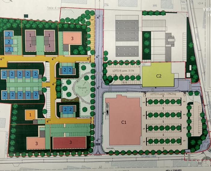 Una zona residenziale con negozi e un auditorium nel futuro dell’area Bossi di Cameri