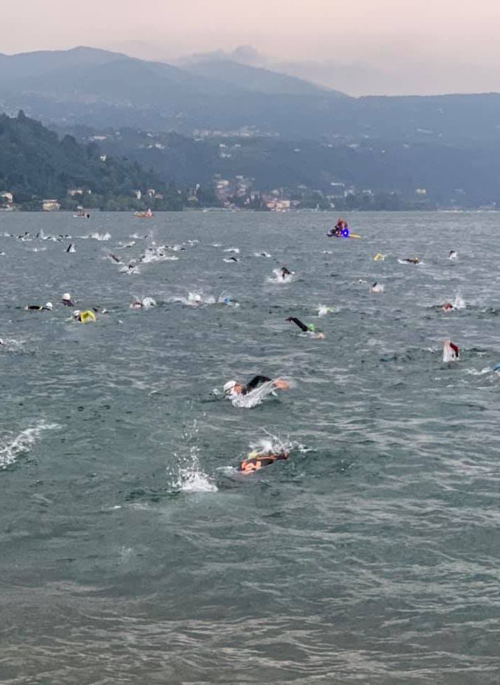 Si è svolta la Aronaman triathlon