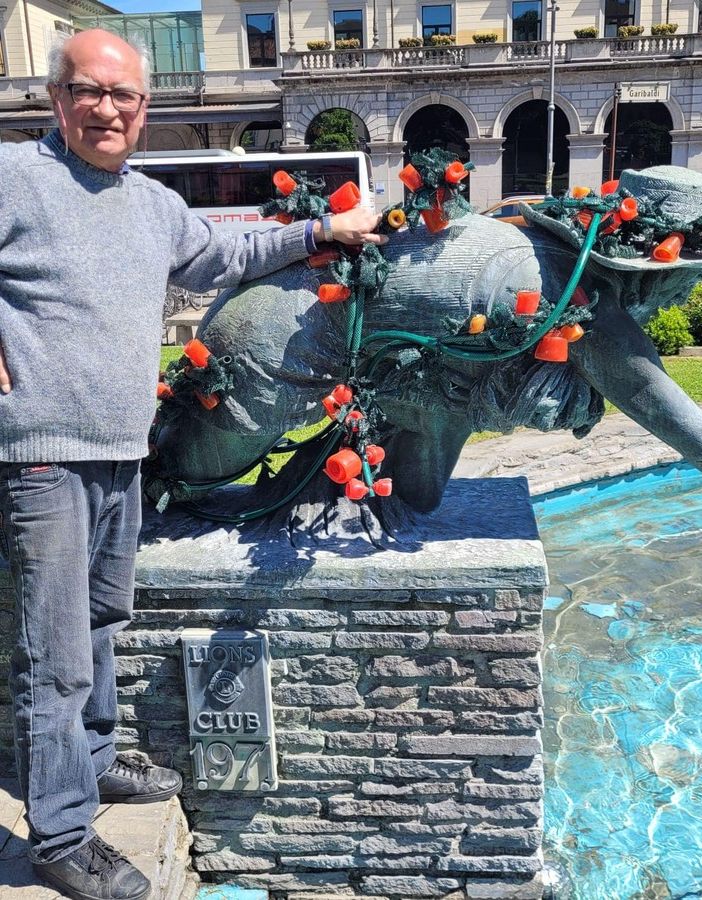 La mostra di Corrado Bonomi ai Giardini della Stazione  FOTO