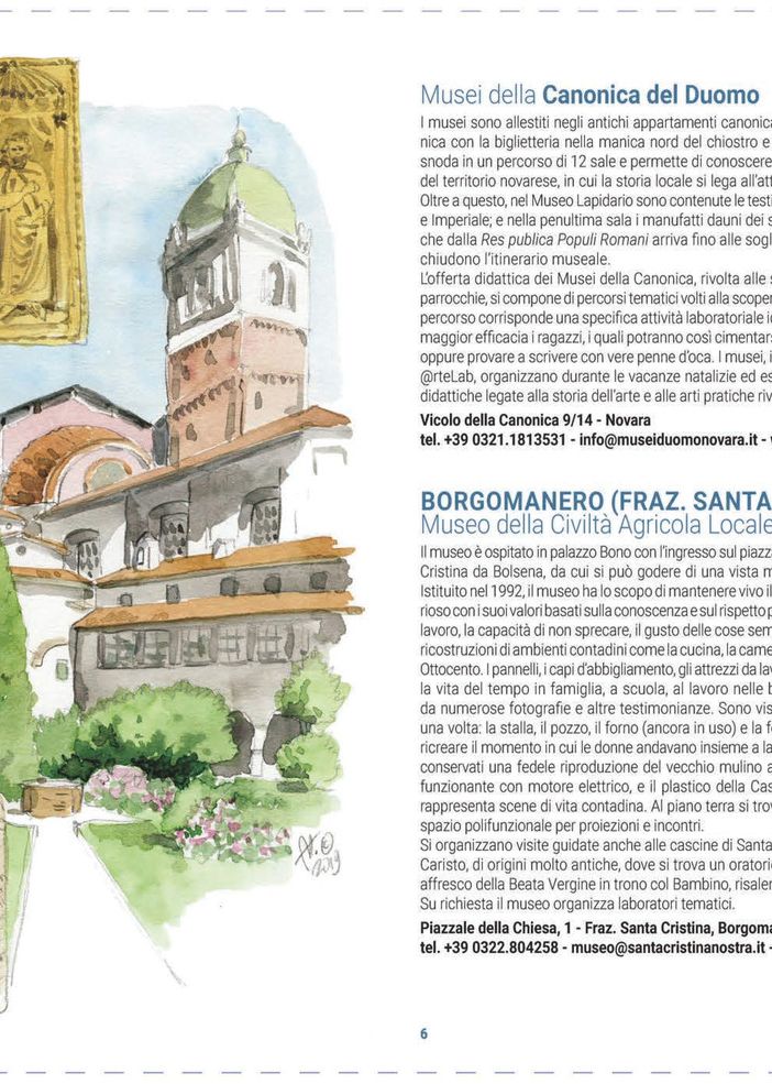 Presentata la brochure ‘Ragazzi al Museo Lungo le strade del riso e del vino nel Novarese’ di Atl Novara
