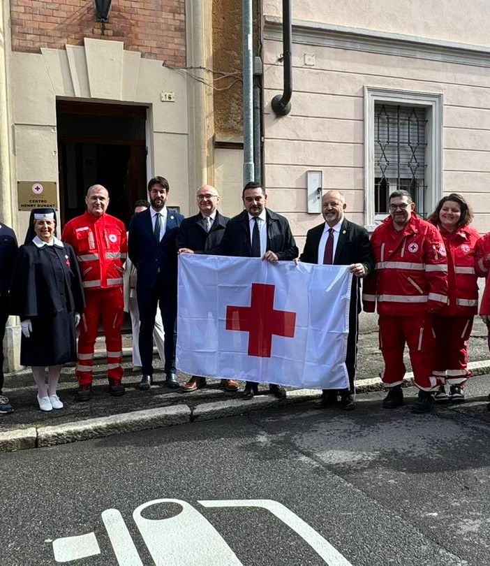 Celebrazione della giornata mondiale della Croce Rossa