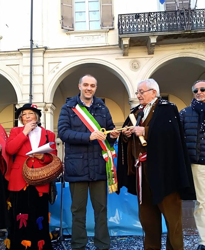 ‍Carnevale trecatese 2023: consegnate  le chiavi della citta’ a Re Bartula e alla Regina Ghita. FOTO