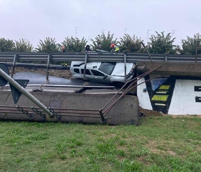 Posto sotto sequestro il cavalcavia 25 aprile