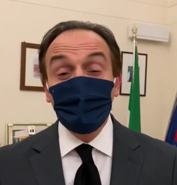 Il presidente della Regione ha rivolto un videomessaggio di auguri di buon anno ai nostri lettori