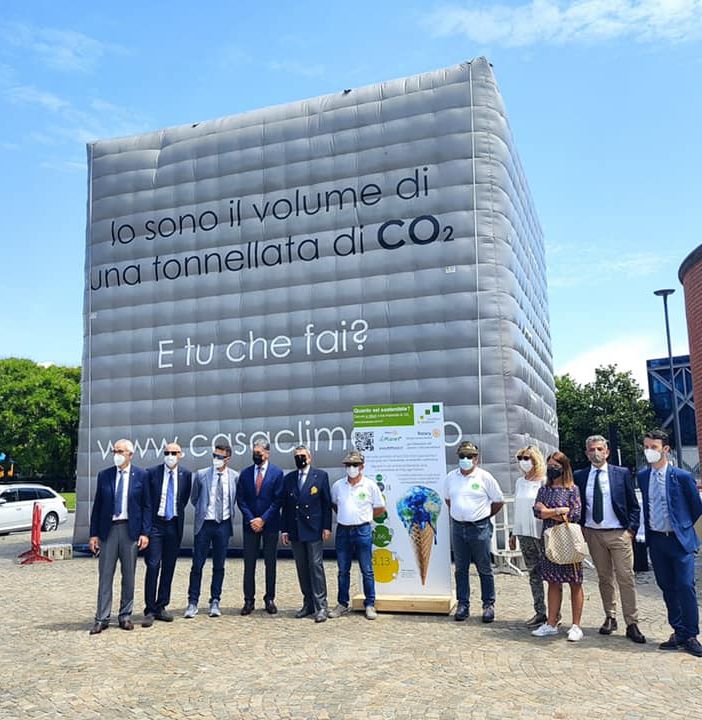 È stato inaugurato ad Arona il Cubo di Co2