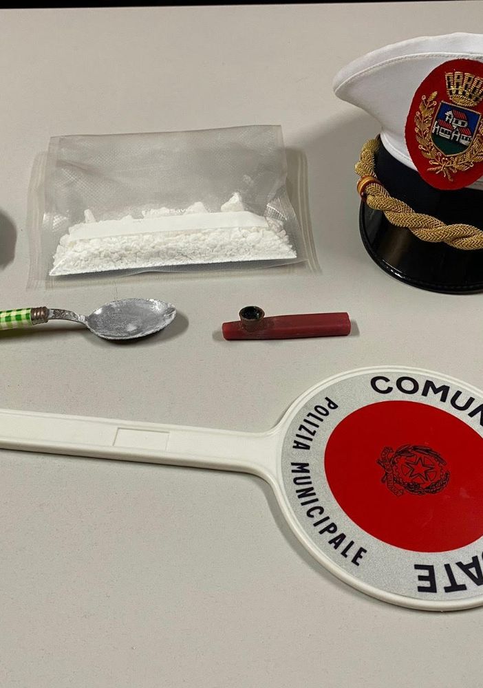 Arrestato con 70 grammi di cocaina