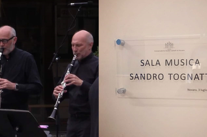 È stata dedicata a Sandro Tognatti la sala musica del Conservatorio