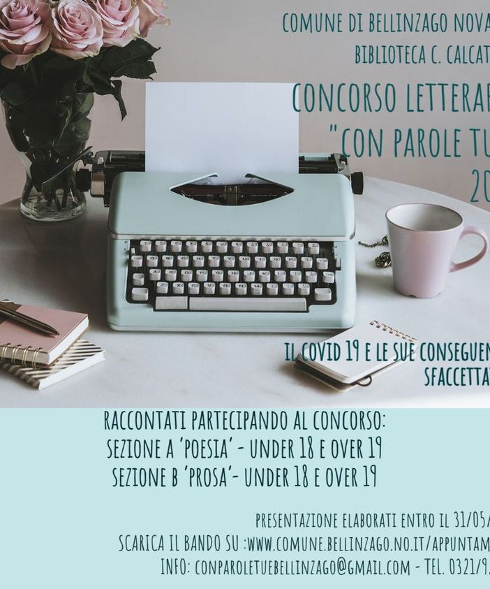Aperte le iscrizioni al concorso &quot;Con parole tue&quot;