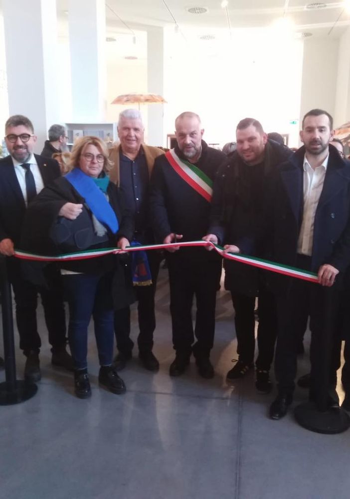 Consiglieri Vicenzi e Crivelli alla cerimonia di inaugurazione della mostra &quot;Conoscere per Ricordare&quot;